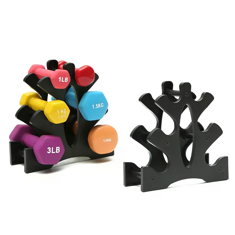 3-Tier Dumbbell Storage Rack Stand Multi-layer Hand-Held Dumbbell Storage Rack Home Office Gym Dumbell Weight Rack