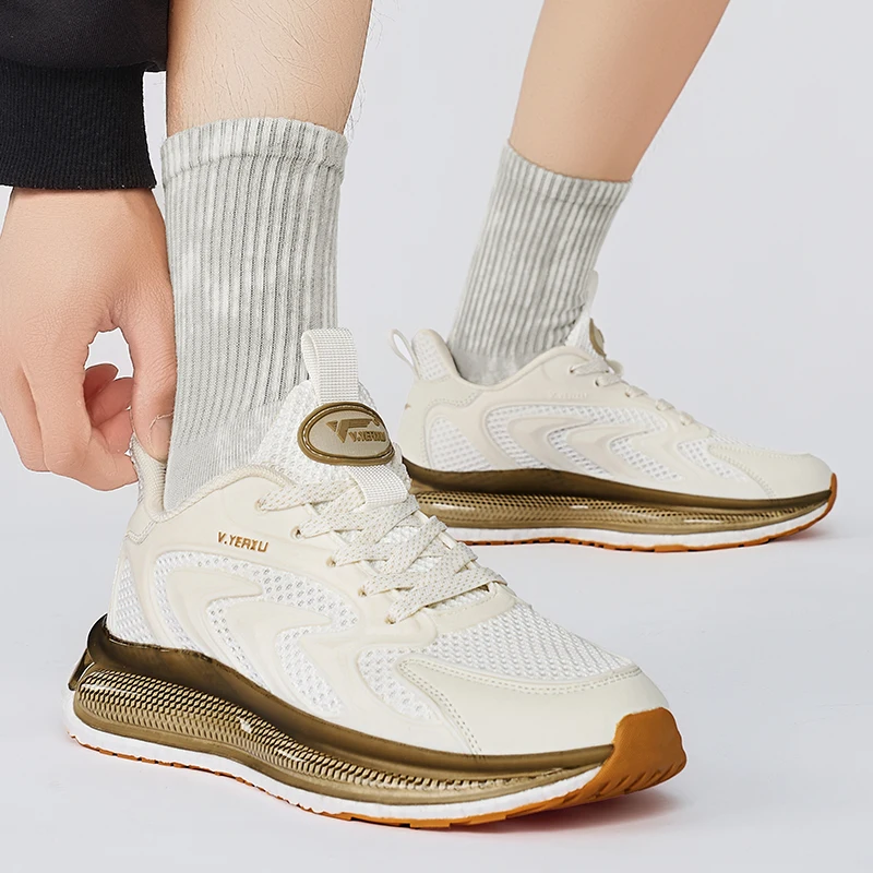 

Новые мужские модные повседневные кроссовки на воздушной подушке, мужская спортивная обувь для бега, мужская дышащая удобная обувь для фитнеса, размеры 39-44