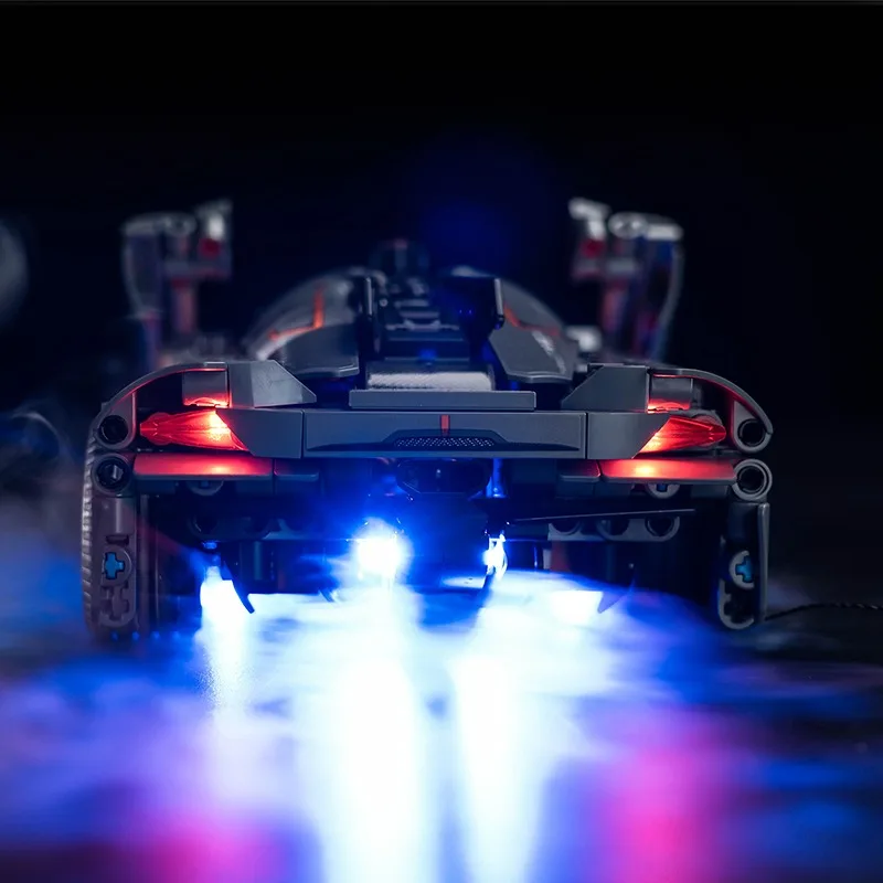 طقم إضاءة ليد تكنيك للسيارة ، Jesko Absolut Hypercar ، وليس كتل بناء ، مجموعة إضاءة فقط ،