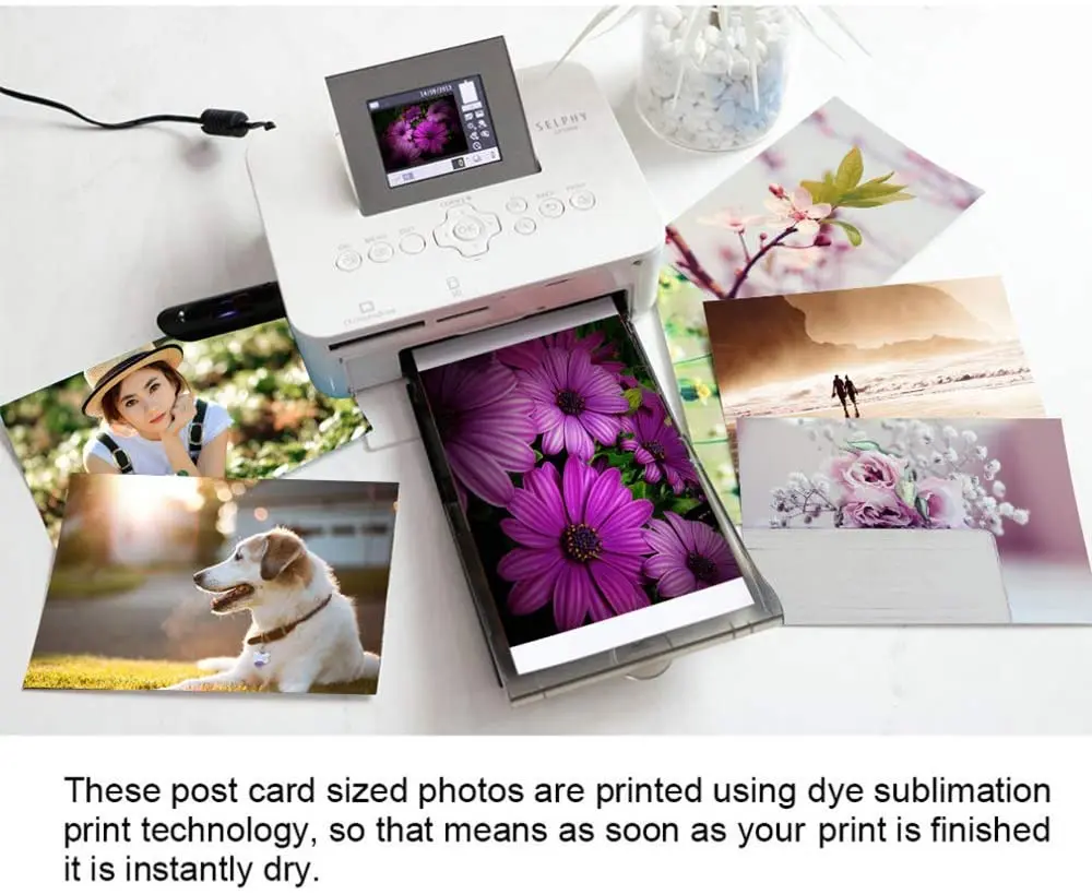 Compatible Canon KP-108IN 3 Color Ink 180 Sublimation Photo Paper 4*6\