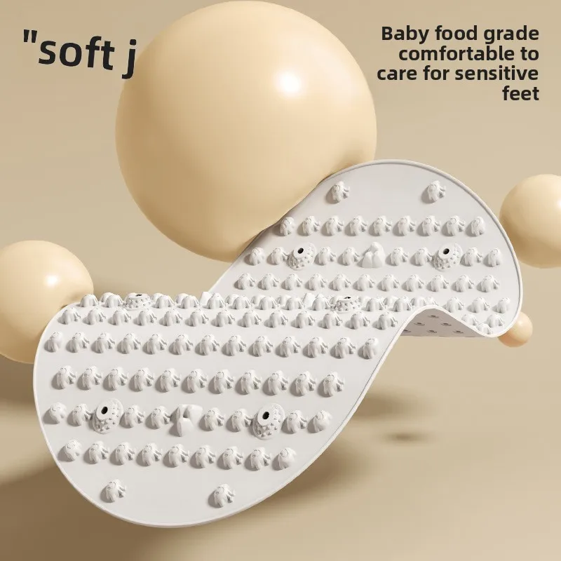 

Новая силиконовая доска для акупрессуры, домашний массажный коврик для ног, бытовой меридиан для ног, массажный коврик для бега