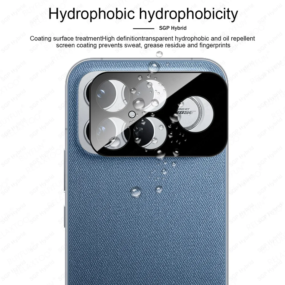 1-2 قطعة ثلاثية الأبعاد حامي الكاميرا المنحنية ل POCO F8 الترا كاميرا الزجاج Xiaomi POCOF8 Pro F8Ultra F8Pro 5G HD عدسة طبقة رقيقة واقية