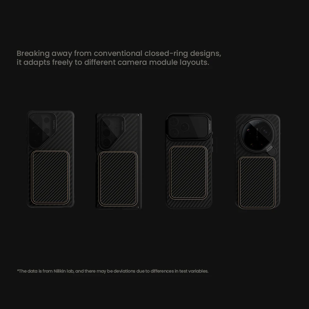 

NILLKIN Aramid Fiber Magnetic Stand Card Holder, suitable for iPhone 17 16 15 14 Pro Max, suitable for Samsung S26 S25 S24 Ultra