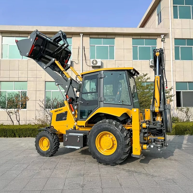 Hot Sale Hydraulic Backhoe Loader 2 Ton Compact Mini for Excavator Front End Loader Backhoe Attachments for Site Engineering
