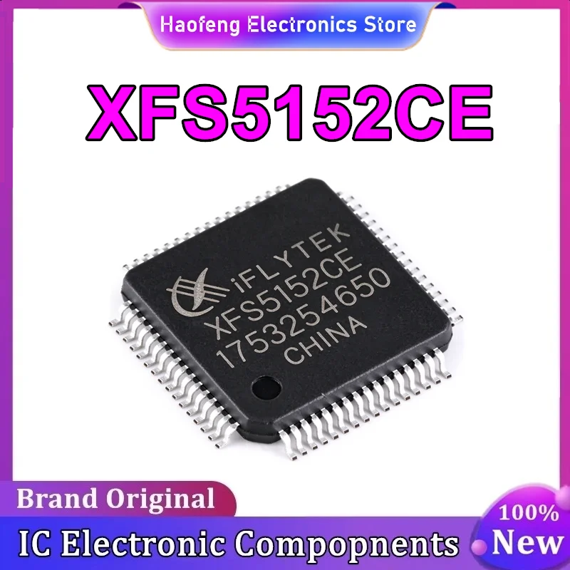 XFS5152CE XFS5152 LQFP-64 Chinese English Speech Synthesis (TTS) chip in stock
