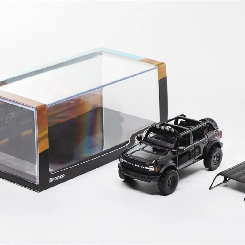 Shadow Pro 1/64 Bronco Limit Legering Speelgoed Motorvoertuig Diecast Metaal Model Geschenken