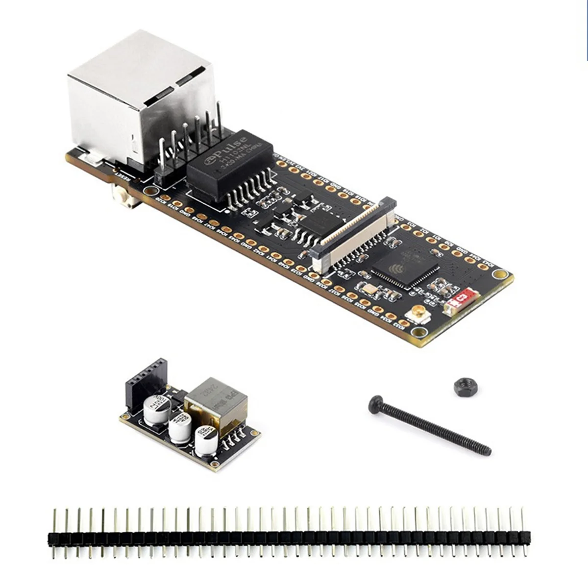 SMIEA ESP32-S3-POE-ETH ESP32-S3 Ethernet Development Board รองรับ PoE Dual-Core Wi-Fi และบลูทูธไร้สาย USB Type-C พอร์ต