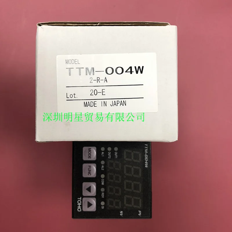 Original And Genuine TOHO Temperature Controller TTM-004W-2-R-A Will Be Fined Ten For False One.