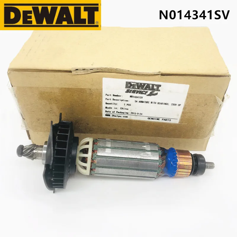 

Оригинальный ротор в сборе 220-240 В для Dewalt N014341SV D28112X 623584-01 D28112 D28132 D28134