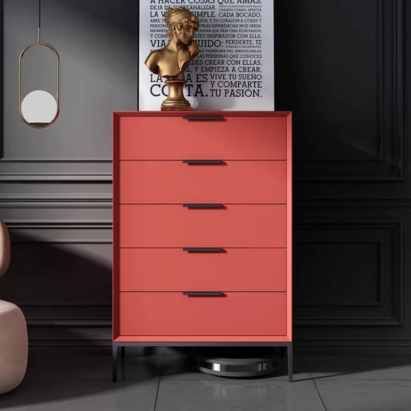 

Пять или шесть расписных тумбочек в итальянском минималистичном современном стиле для гостиной, легкая роскошь, из массива дерева, для хранения вещей, полный комплект.