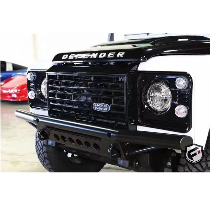 Gloss Black Front Grille for Land Rover Defender Adventure Edition Style Bumper Grille LR069115