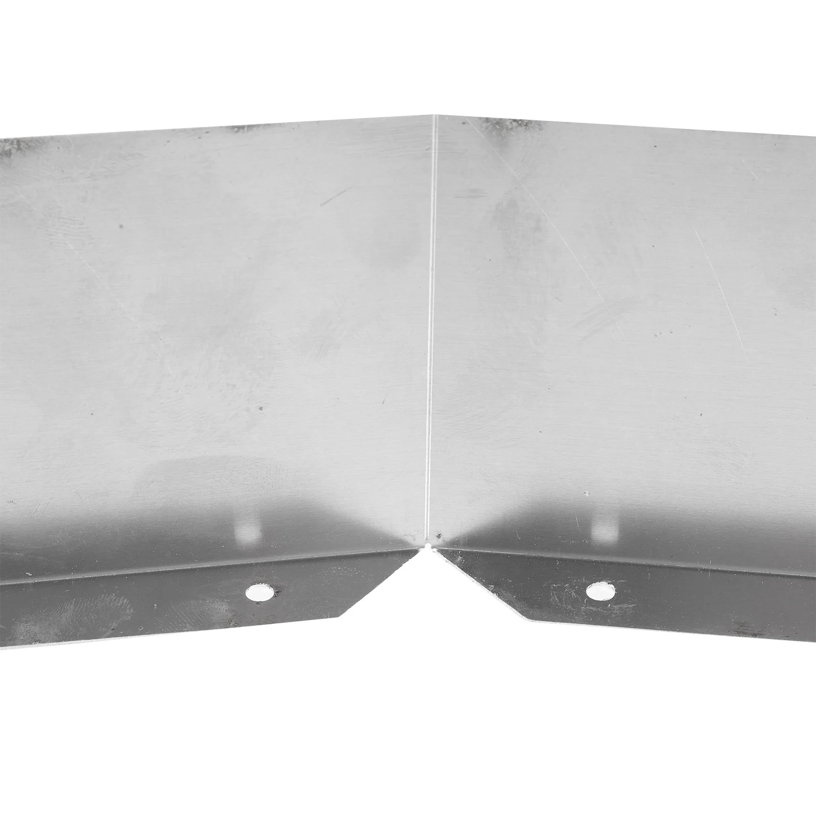 2 Pcs Rain Gully Splash Guard Roof Corner Diverter Supply Protection Gutter Splashing Guards for Silver Roofing