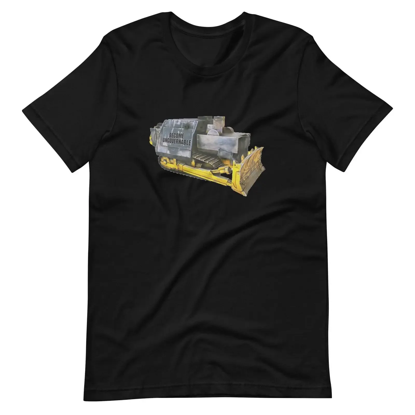 Killdozer T Shirt Become Ungovernable Rebellion vintage Washed Comfortable homme fashion Unisex Breathable graphic Stylish