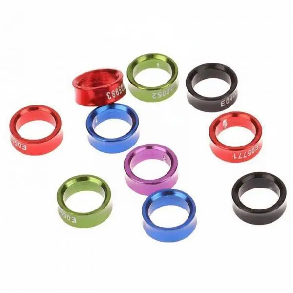 Bird Leg Rings Smooth Edge Aluminum Identifiers Bright Color Markers for Pigeon Aviary Tracking