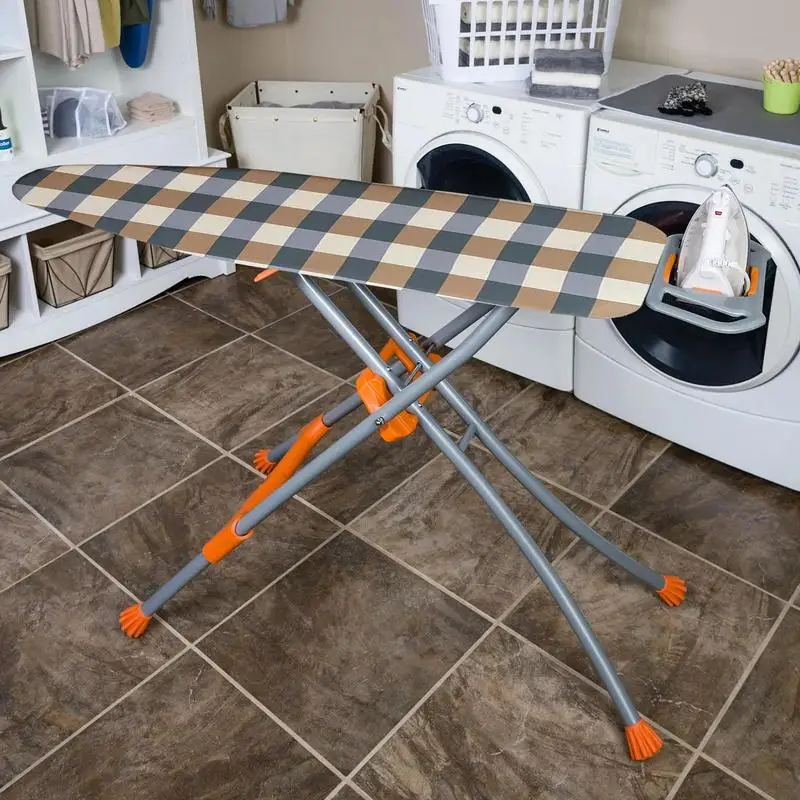 Ironing Board Cover Adjustable Padded Ironing Table Cover With Elastic Edge Heat Reflective Thick Cotton Cover For Ironing Board