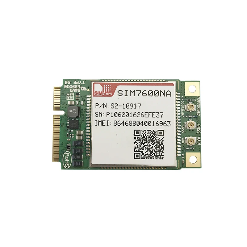 SIMCom SIM7600E/SIM7600A/SIM7600SA/SIM7600G/SIM7600NA MINI PCIe CAT1 4G LTE Module 100% New Original