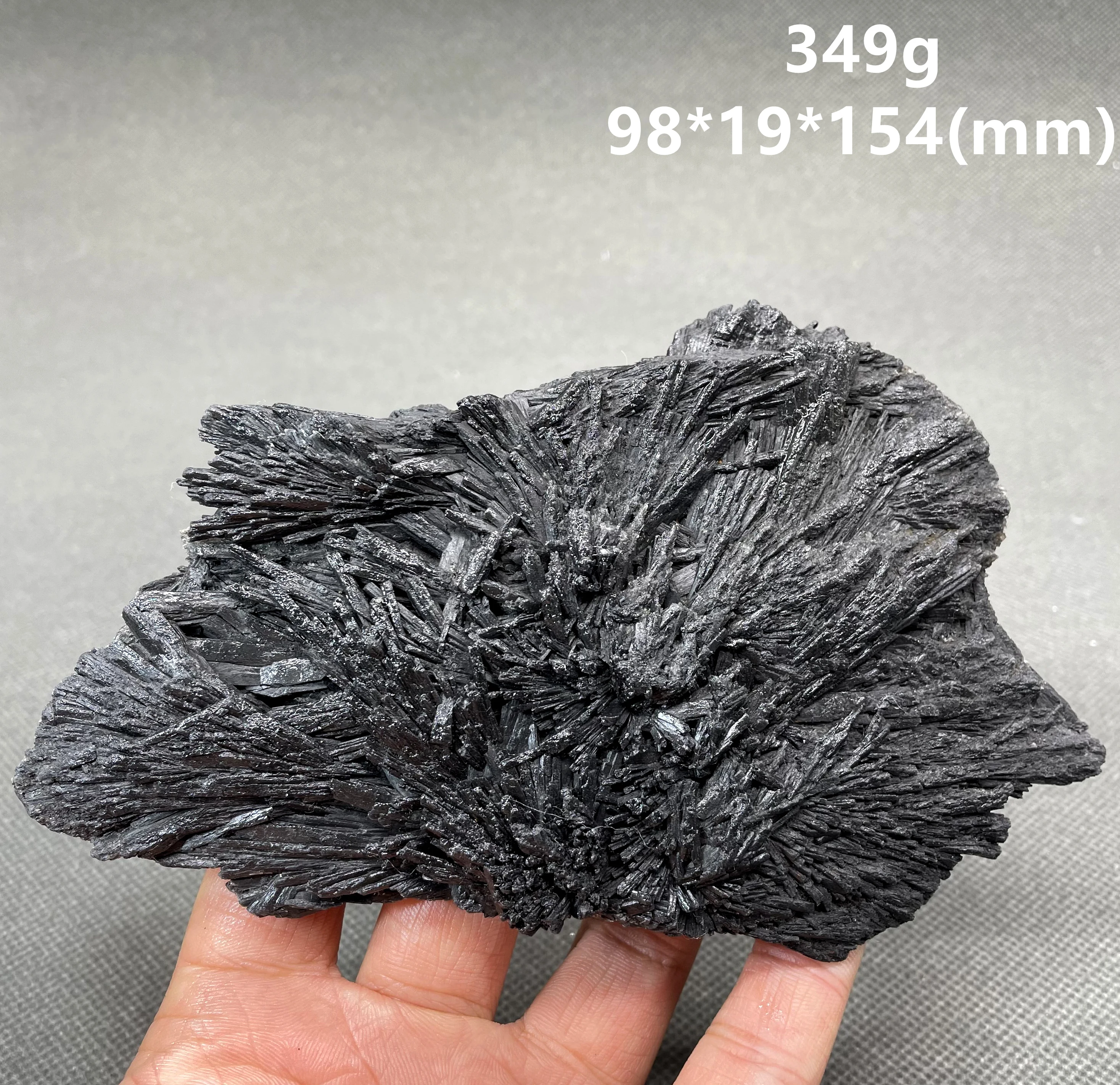 NEW! 100% Natural needle-shaped Brazilian black tourmaline mineral specimens stones and crystals quartz crystals Rough stone