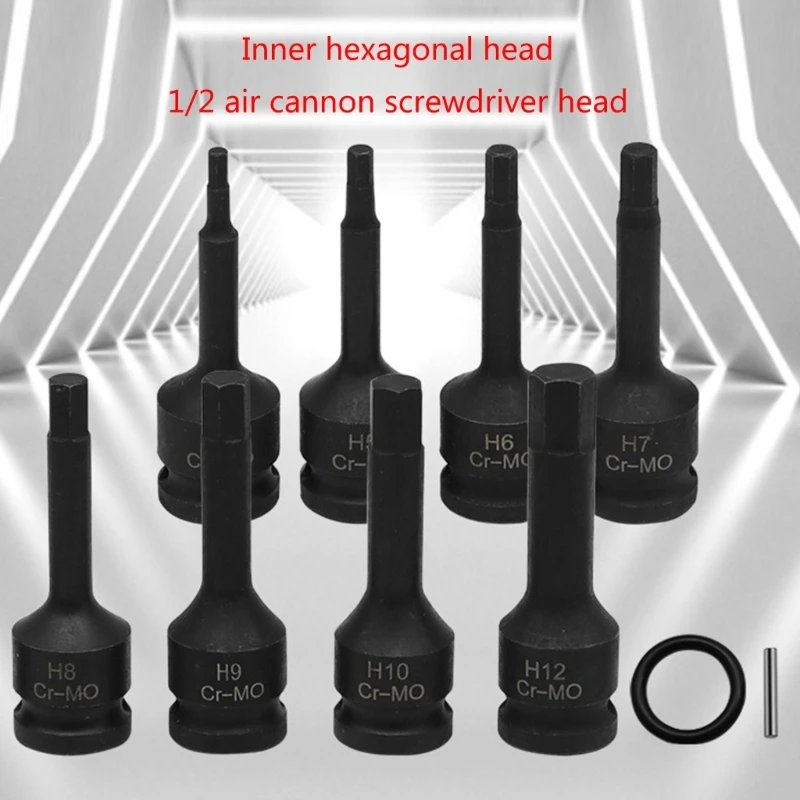 Set Mata Obeng Segi Enam HexShank Inci Bit Segi Enam Magnetik untuk Dropship Offce