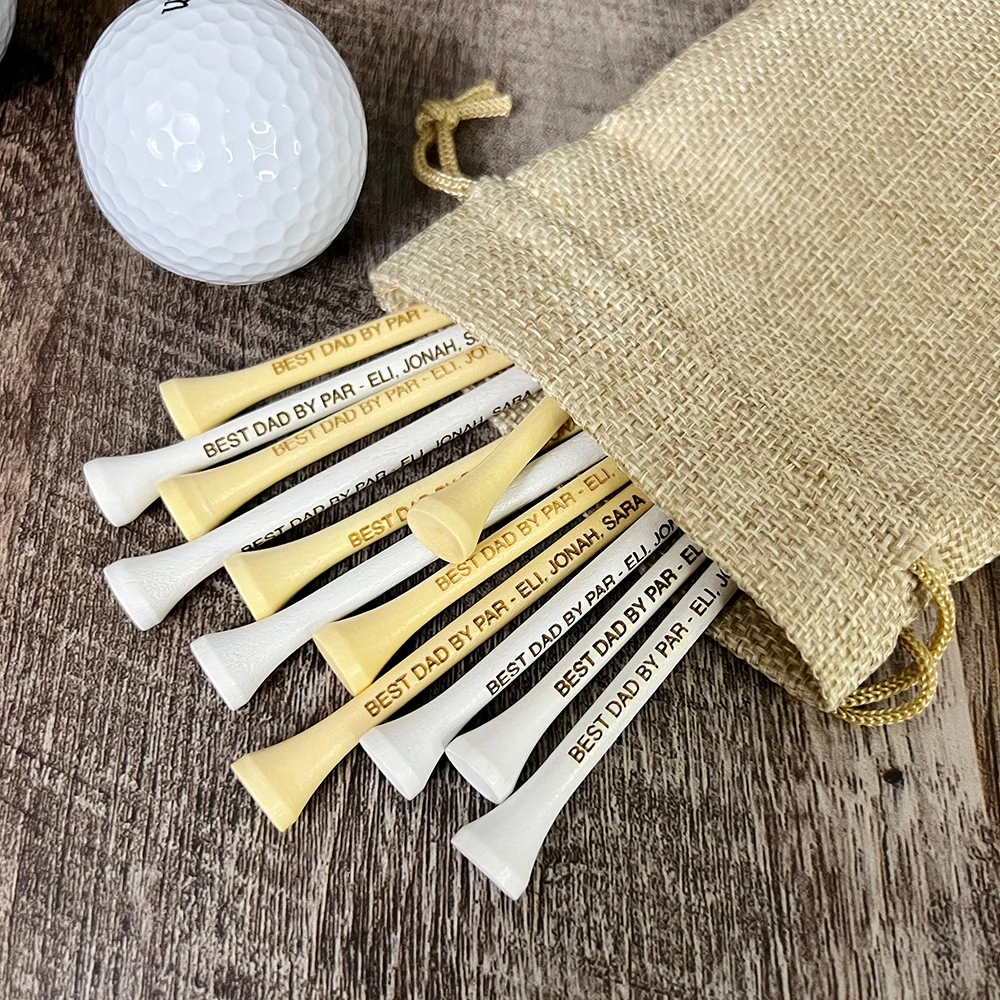 Custom wooden Golf Tees For Wedding Favor Personalized Wedding Gift Engraved Golf Tees  Present Special Gift for Golfer