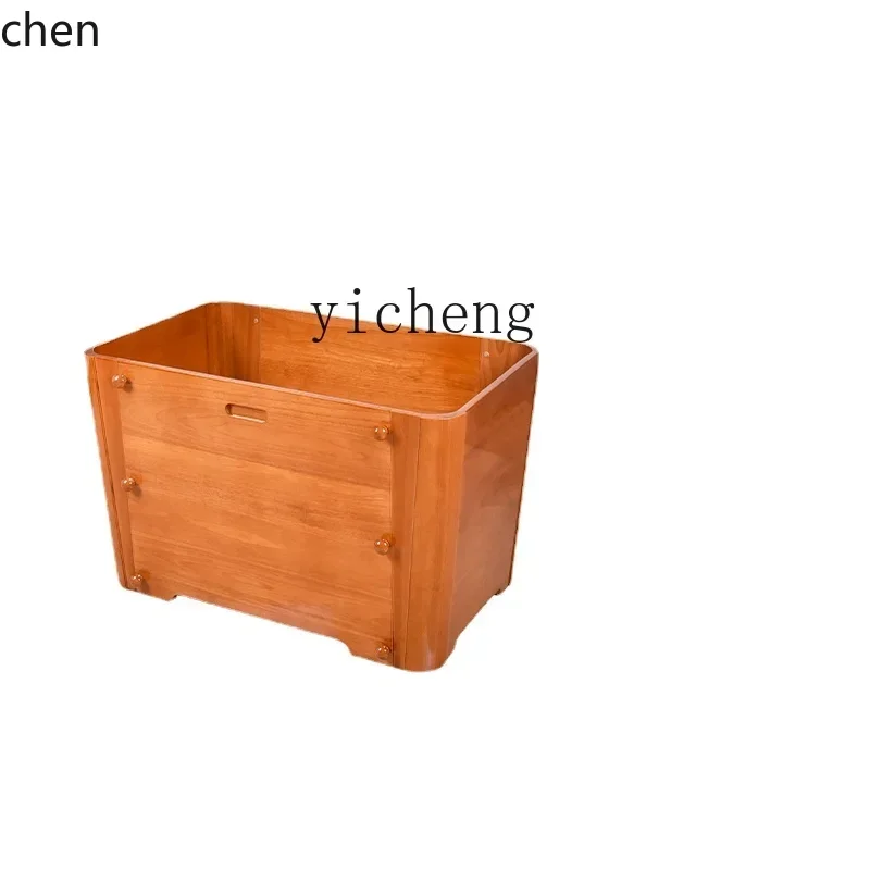 HT Solid Wood Detachable Foldable Bath Barrel Adult Home Use Full Body Bathtub