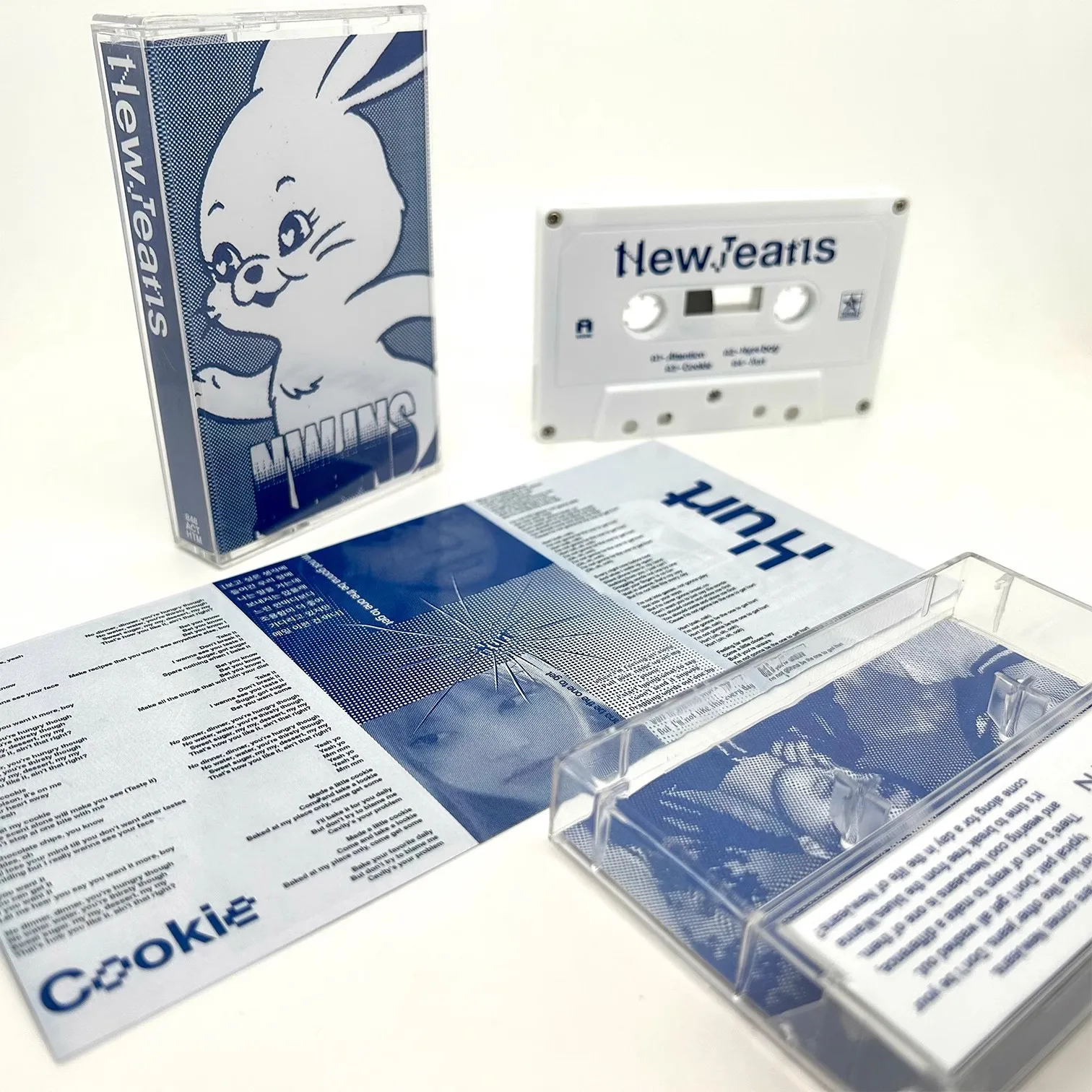 Pop NewJeans Minji Music Tape 1st EP NWJNS Album 45 min Cassettes Cosplay Walkman Recorder Car Soundtracks Box Party Music Gifts