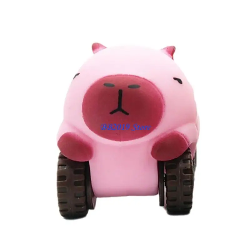 Q0KB Đồ chơi xe thư giãn Capybara đáng yêu với các thiết kế thanh lịch và có thể cấp phép sử dụng