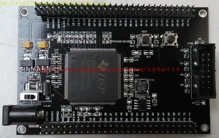 DSP TMS320F28335 minimum system board  board