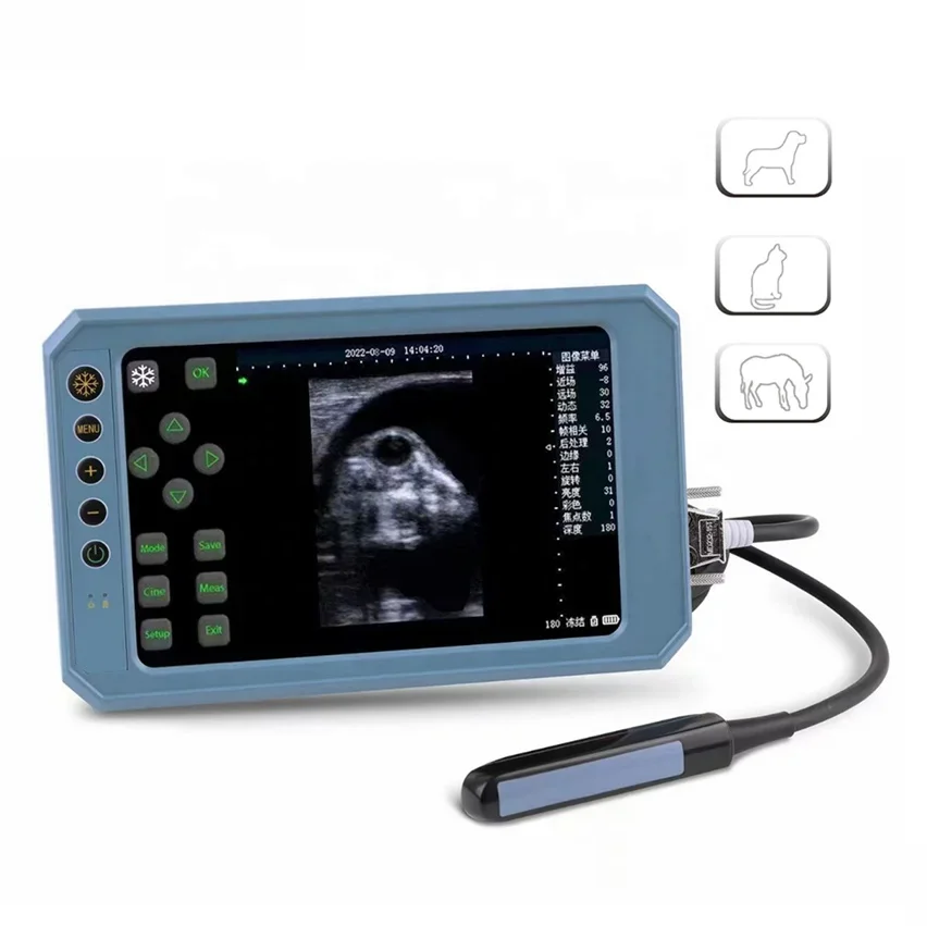 

General Animal 7-inch Touch-screen Bovine Equine Swine Veterinary Ultrasound Scanner