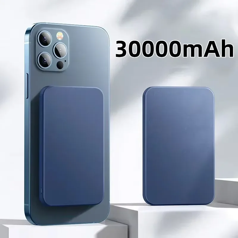 Nieuwe 50000mAh Magnetische Draadloze Power Bank PD 22.5W Snel Opladen Draagbare Externe Batterij voor Magsafe Voor iPhone Samsung