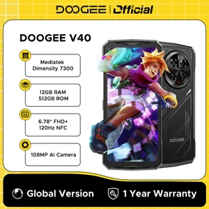 World Doogee V40 Premiere 5G Rugged Phone 12 GB 512 GB Gaming -Smartphone -Dimension 7300 6.78 12 Hauptverkäufe Dodge Celular - №9