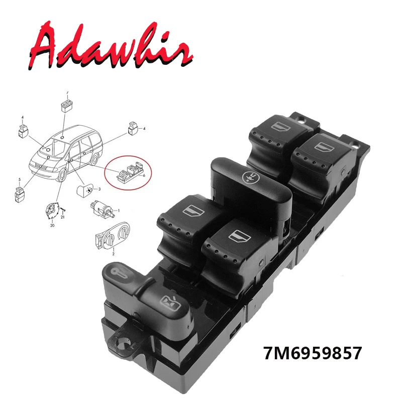 botao-do-interruptor-do-vidro-eletrico-do-carro-controle-do-elevador-de-vidro-para-vw-sharan-seat-alhambra-ford-galaxy-numero-oem-7m6-959-857-7m6959857