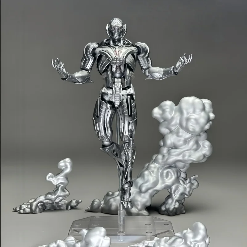 

In Stock AC Factory 16cm Ultron Action Figures Kaiyodo Amazing Yamaguchi Avengers Anime Collection Ko Model Customized Gift Toys