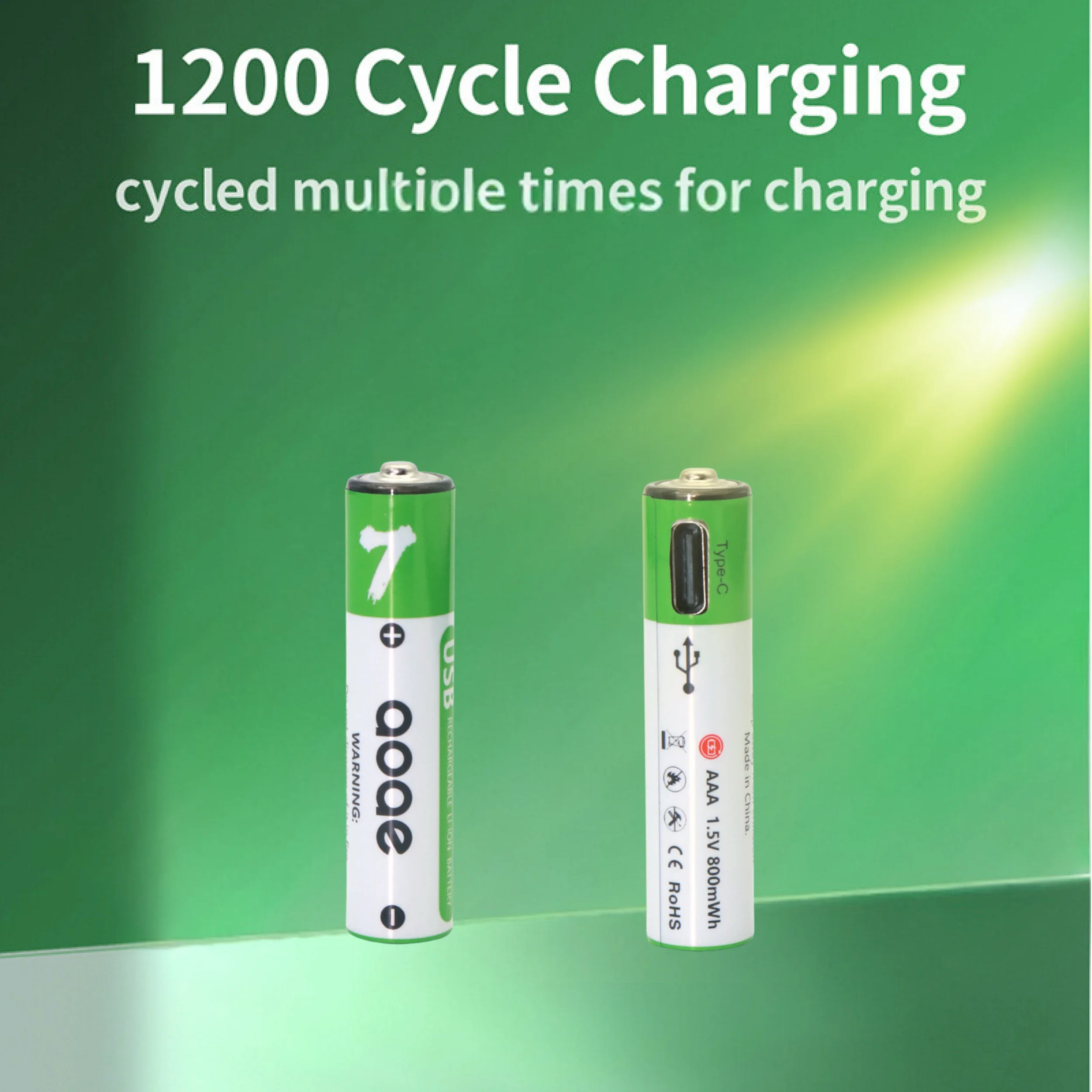 1.5V AAA USB Rechargeable Batteries 800mAh Li-ion Battery For Remote Control Mouse Electric Toy Battery aaa rechargeable battery