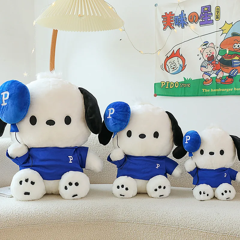 Sanrio 65 см плюшевый воздушный шар для собаки Пача, пара чучел животных для детей, подарок на день рождения, Рождество, мягкая игрушка, кукла для украшения детской кровати