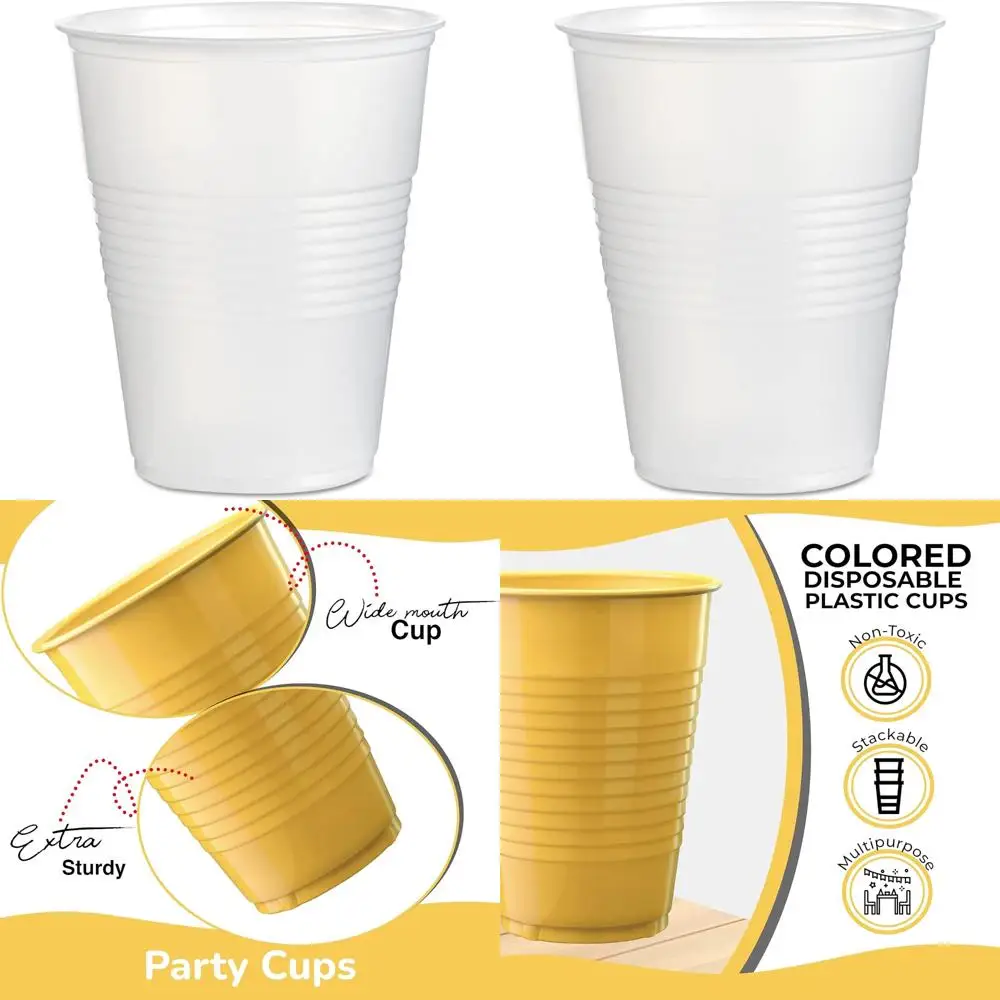 

Полупрозрачные пластиковые чашки для холода на 16 унций, 50 штук в пакете, 20 пакетов в коробке, оптовые одноразовые контейнеры для напитков