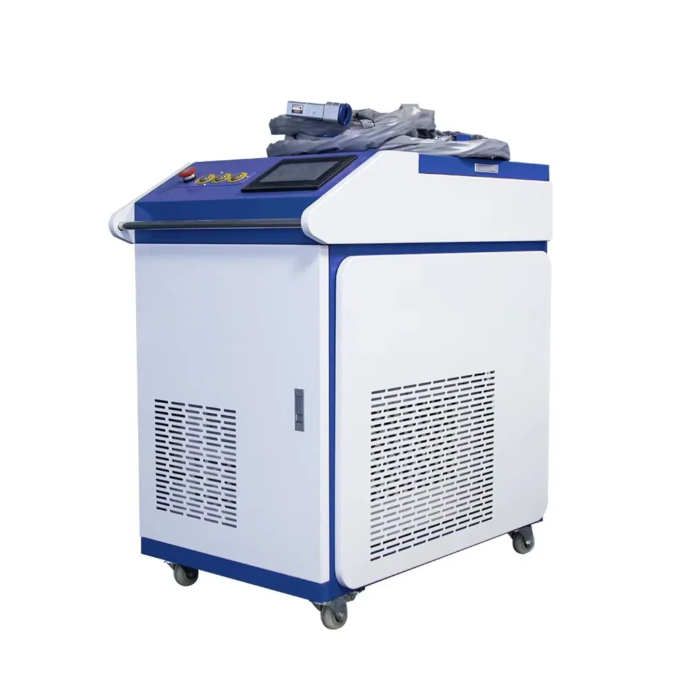 3000W Max Fiber Laser Cleaning Machine for Metal Rust, Paint & Oxide Removal – Handheld Industrial System