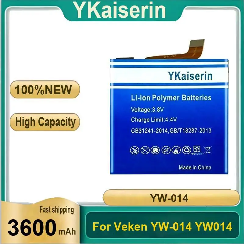 

Для Veken YW-014 YW014 3600 мАч аккумулятор для мобильного телефона с быстрой зарядкой