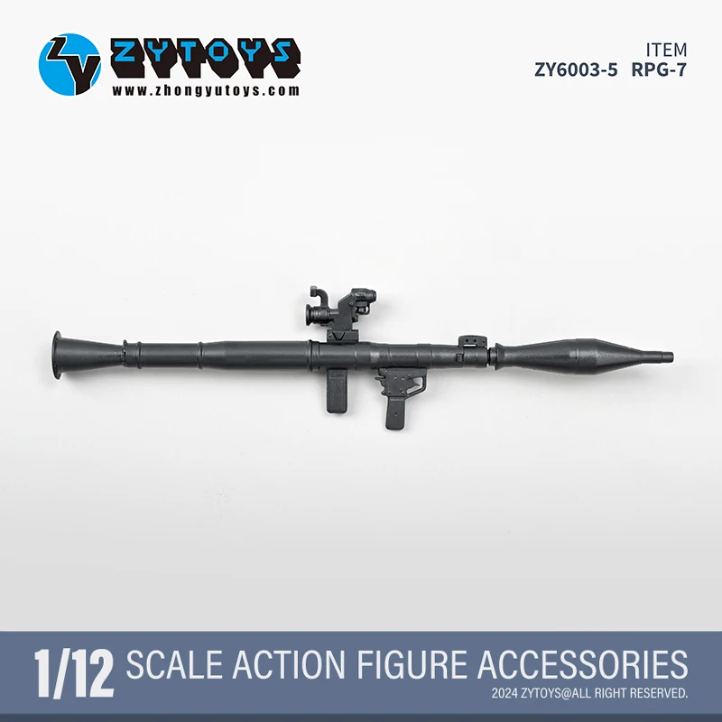 1/12 Wapen Model MP7/AK74M/SVDS/SVD/RPG-7/FIM-92 voor Action Figure Soldaat Mobiele Pak meisje Poppen Speelgoed Collectie Op Voorraad