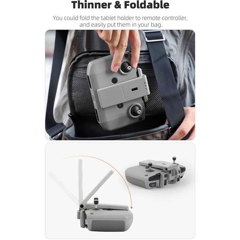 SUNNYLIFE Folding Tablet Holder For DJI NEO/Mini4 Pro/AIR 3S Disassembly-Free Phone Tablet Holder For RC-N3/2/1 Remote Control B