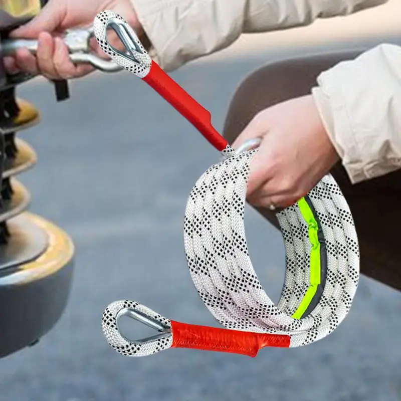 Kinetic Recovery Tow Rope Trailer Rope Great Elongation Towing Strap Professional Recovery Ropes for Sand Snow Ditch Swamp