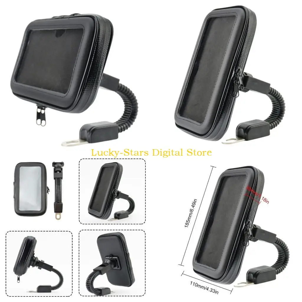 

T3EE Convenient Phone Mount 360 Rotatable Phone Hold Simple Install Phone Hold General Use for Motorcycles & Electric Biking