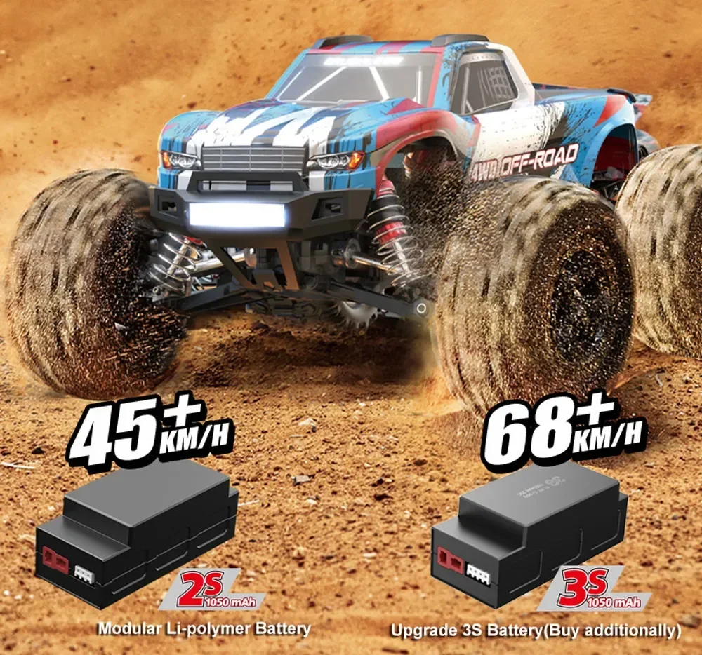 SJY-16208 1/16 2.4G Brushless High Speed RC Car Remote Control 4WD Off-road Vehicle Racing Electric Hobby Toy