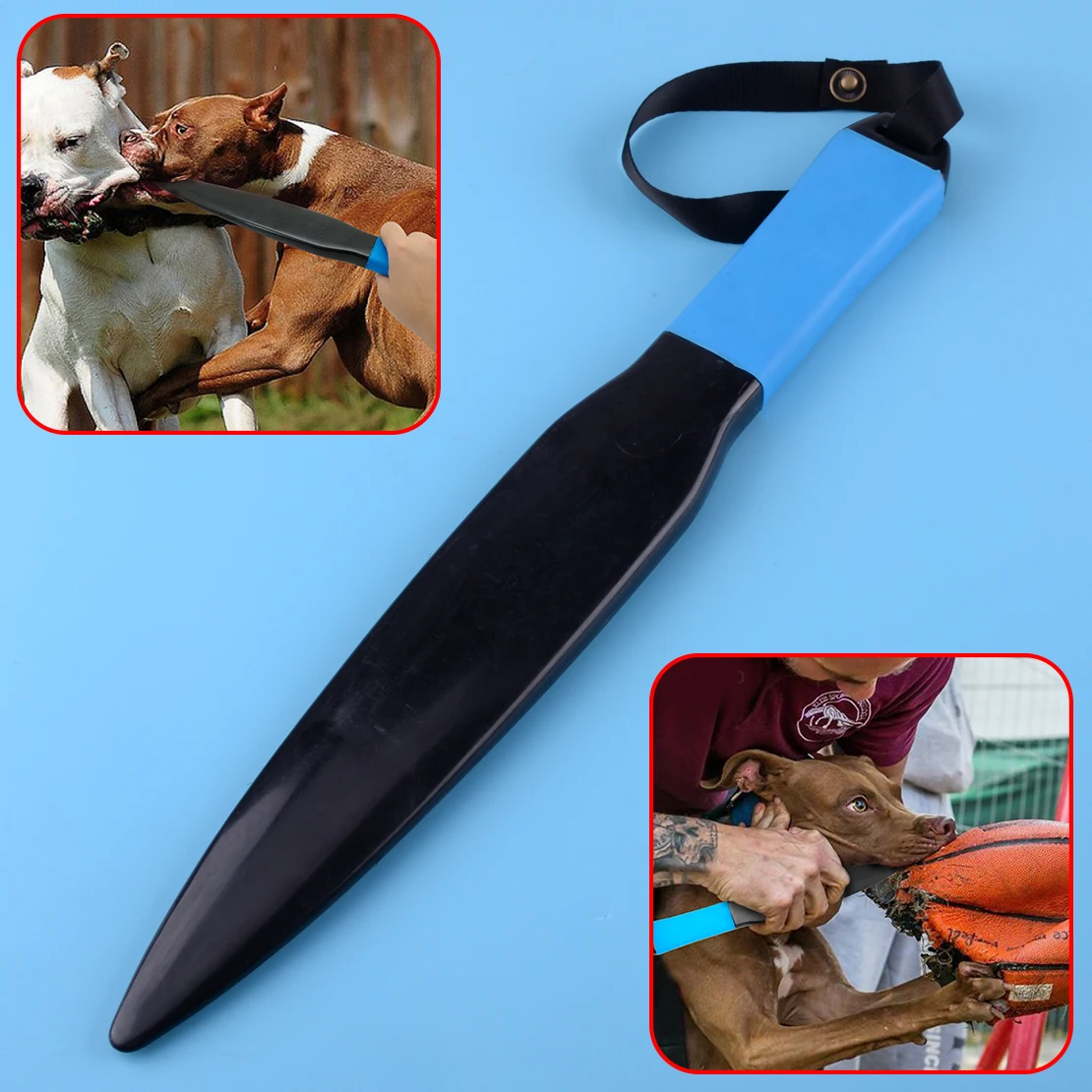 Plastic Dog Break Professional Stick Pitbull Anti Bite Rescue Tool for Training K9 Police Dogs Terrier Shepherd