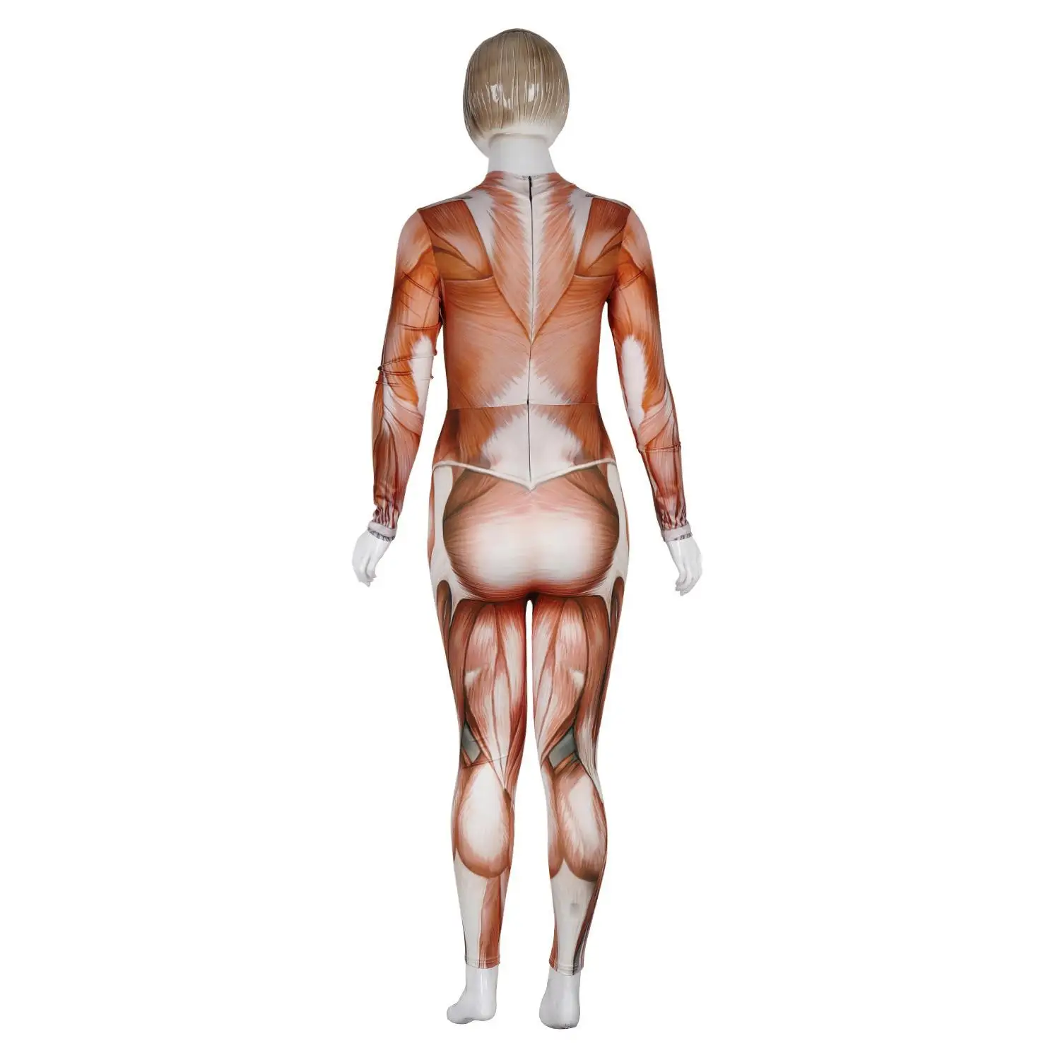 بدلة للجسم على شكل هيكل عظمي للهالوين زي أداء على شكل بشري بدلة من قطعة واحدة ملابس نسائية للمسرح العرقي لخريف 2025