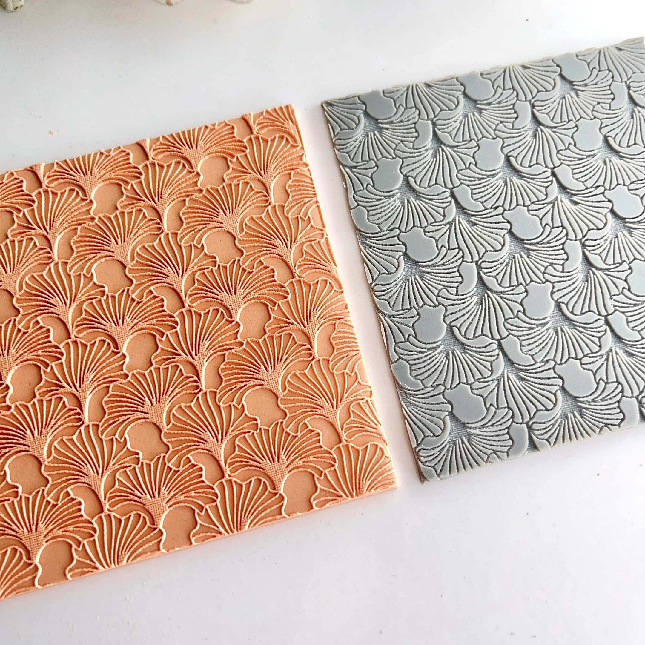 Polymer Clay Texture Sheets, Clay Texture Mat for Making Earrings Jewerly, Polymer Clay Earrings Tools Polymer Clay Earring
