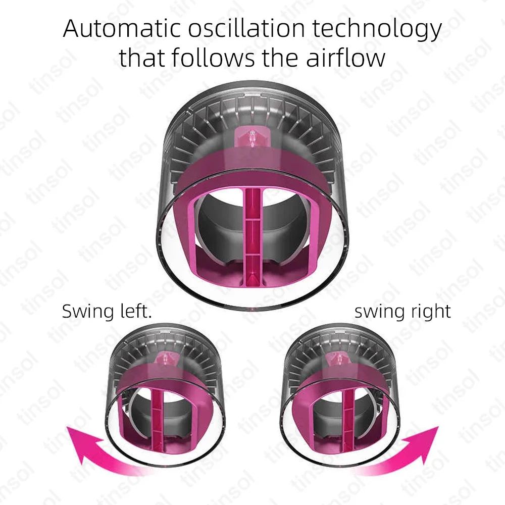 Ugello oscillante automatico per Dyson Supersonic HD01 HD15 ugello SenCiCiMen X13 Super asciugacapelli Shake ugello strumento per lo Styling