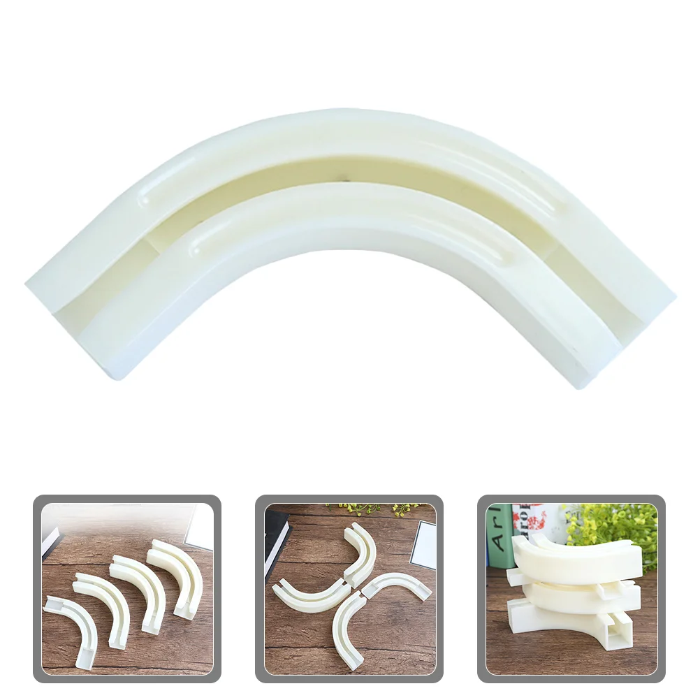 Curtain Accessories Tracking Kit Connector Drapes Ceiling Connectors Drapery Joints Window Rail