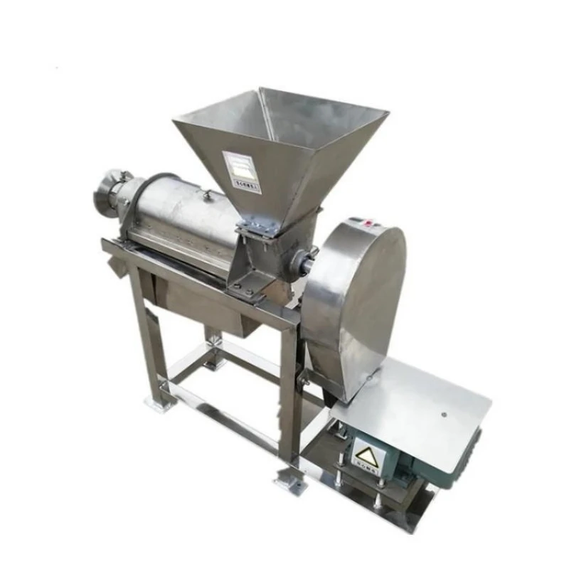 Mango pomegranate juicer, stainless steel double-channel beater, spiral extrusion fresh-locked nutritious juice equipment