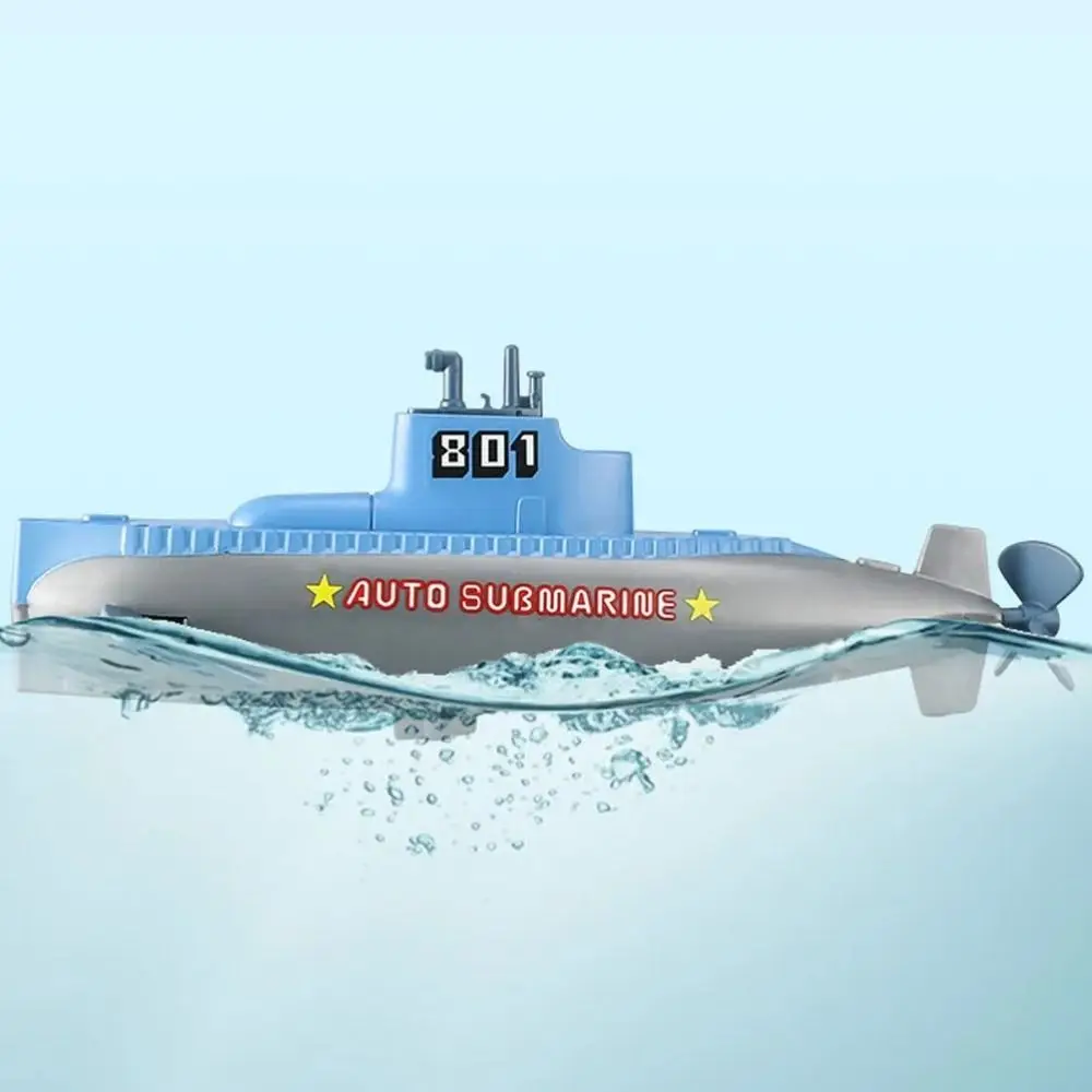 

Cute Water Spray Playing Submarine Toys Submarine Spring Submarine Wind Up Toy Lightweight Diver Summer Water Playing Toys Kids