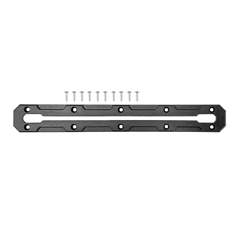 Kayak Track Base Low Profile Kayak Gear Rail Track Mount With Smooth Surfaces For Canoe Kayak Power Boat Tractor